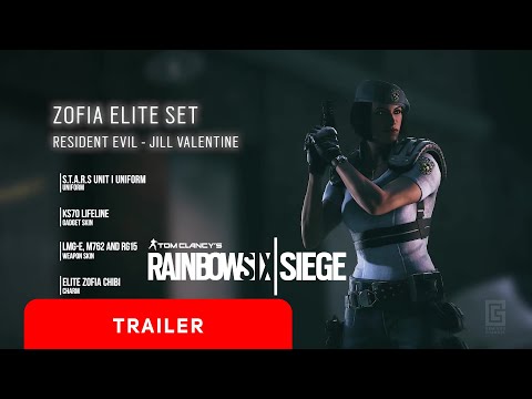 Rainbow Six Siege | Zofia Elite Set: Resident Evil Collaboration
