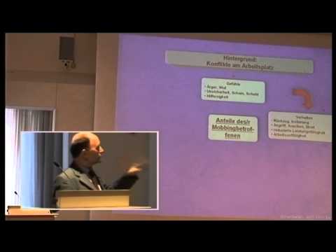2/3: Dr. Josef Schwickerath: Mobbing am Arbeitsplatz - Stationäre Verhaltenstherapie bei Mobbing