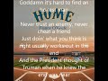 So Long Harry Truman