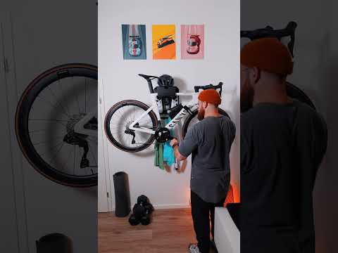 That sound 🤤 #Stasdock #bikerack #bikewallmount #bikestorage #asmrsounds