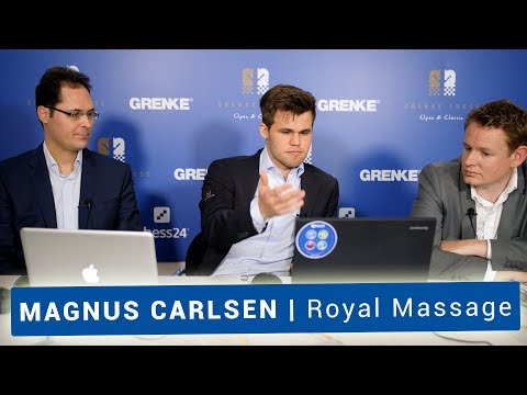 Chess Analysis with Magnus Carlsen, Peter Leko and Jan Gustafsson | Naiditsch vs Carlsen