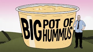 Kadr z teledysku Big Pot of Hummus tekst piosenki Tom Rosenthal
