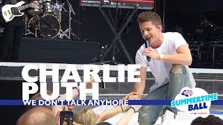 Charlie Puth - 'We Don't Talk Anymore'  (Live At Capital’s Summertime Ball 2017)