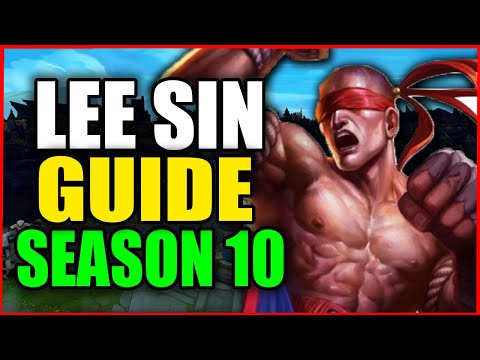 How to Play LEE SIN for BEGINNERS (Best Build, Runes, Season 10) S10 Lee Sin Gameplay Guide