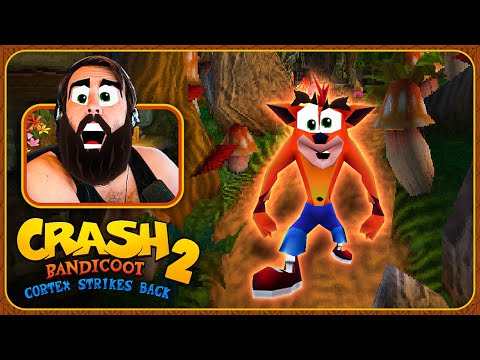 Not The Bees! Anything But Bees! - Crash Bandicoot 2 - (Full playthrough) - DarkViperAU