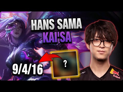 Misfits Gaming Hans Sama BOTTOM Kai'Sa vs Ezreal | 15.5
