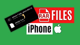 iOS 16 Trick To Open RAR Files (NO Third-Party Apps)