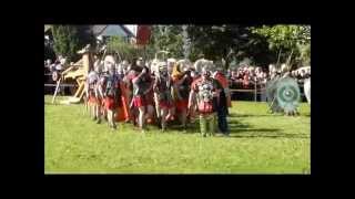 preview picture of video 'Ermine Street Guard in Aalen 2014'