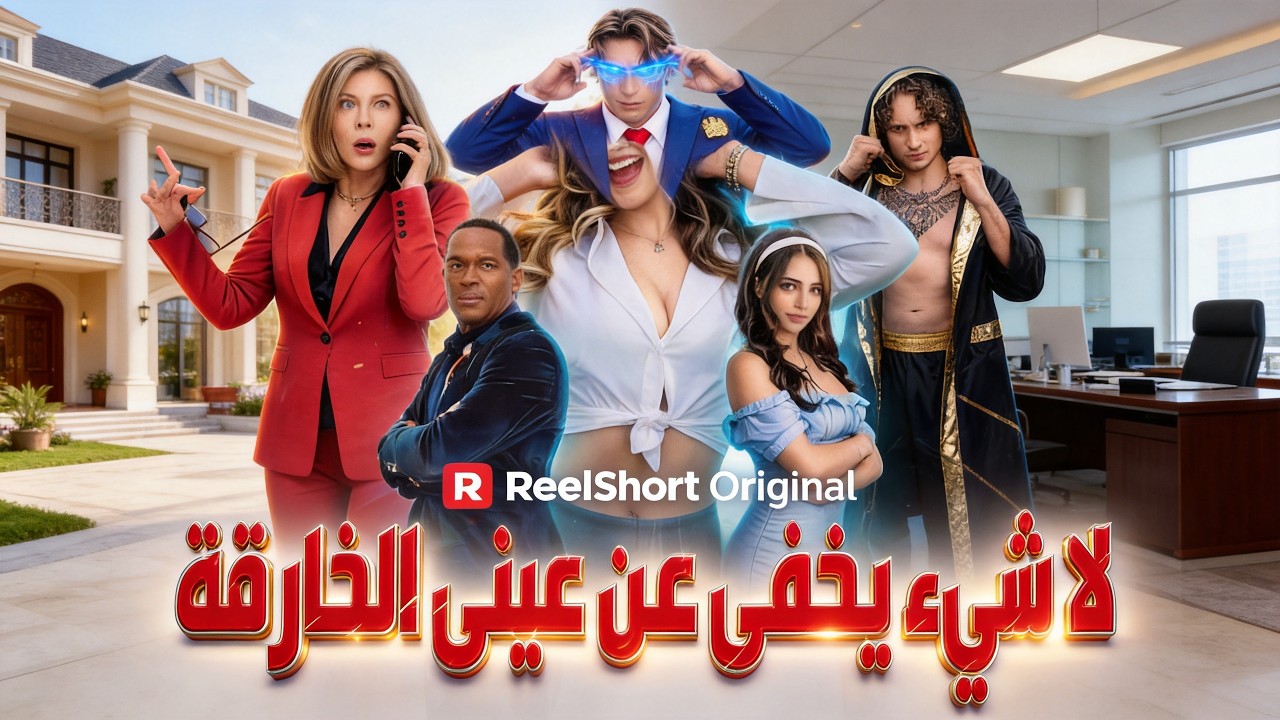 ماراثون مشاهدة مسلسل [لا شيء يخفى عن عيني الخارقة] !#reelshorts