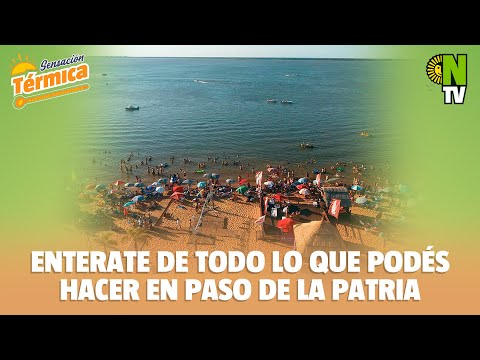 Paso de la Patria, un verano que no se detiene: playas, turismo y propuestas para todos
