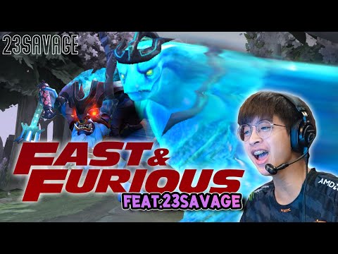 FAST AND FURIOUS IN DOTA2!!! BROKEN 23savage Morphling SB