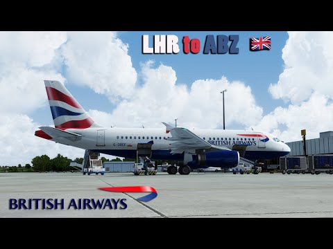 [P3D V4.5 HUN] DOMESTIC BRITISH FLIGHT TO ABERDEEN ! SHT18LA from LHR to ABZ