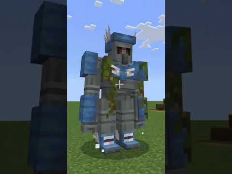 swift golem vs warden #minecraft