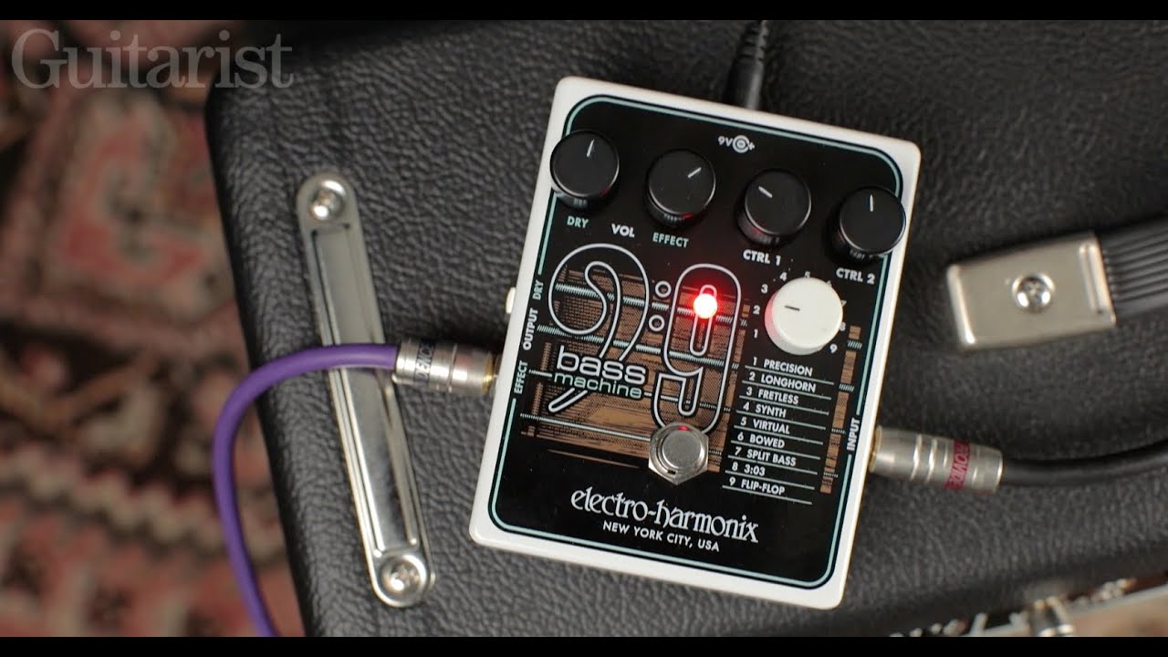 Electro-Harmonix Mod 11, Nano Operation Overlord and Bass9 Bass