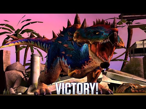 PACHYGALOSAURUS DEFEAT X3 PACHYGALOSAURUS VS INDORAPTOR VS I_GEN 2 | JURASSIC WORLD THE GAME