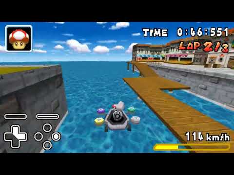 [MKDS] Delfino Square 1:28.751 (non-SC WR)