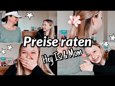PREISE RATEN MIT MEINER MOM 💶 BEKOMME ICH ALLES? ❤️ HEY ISI