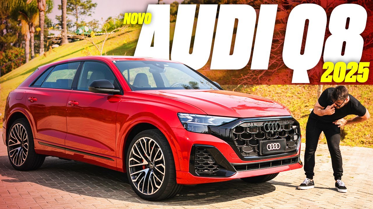 Novo Audi Q8 2025 - O QUE MUDA? É UM LAMBORGHINI URUS V6? MELHOR QUE X6 E CAYENNE? SAIBA TUDO AQUI!
