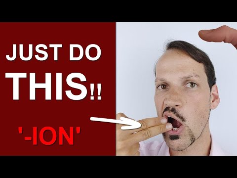 How To Pronounce The 'ion' Suffix? Just Do THIS!!