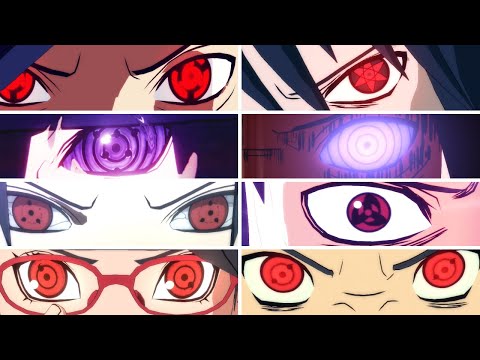 Naruto Shippuden Ultimate Ninja Storm 4 - All Uchiha's Ultimate Jutsus