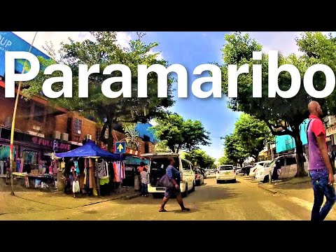 Paramaribo Suriname 2023 Downtown Tour