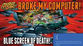 Animal Jam Broke My Computer! Windows Crash / Blue Screen Of Death! Cant Play Anymore!