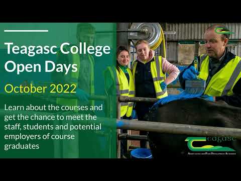 Teagasc College Open Days 2022