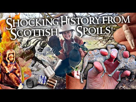 Mudlarking What Did We Find on Scottish Spoil Heaps? (Treasure Hunting / Bottle Digging)
