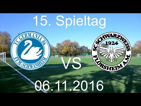 Germania Schwanheim - DJK Flörsheim | 07.11.2016 | 15. Spieltag Verbandsliga Gr. Mitte