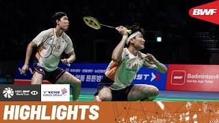 Download lagu World champions Kim/Seo contend against Alfian/Fikri on home soil mp3 Download lagu World champions Kim/Seo contend against Alfian/Fikri on home soil mp3