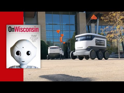On Wisconsin Extra: UW Food-Delivery Robots