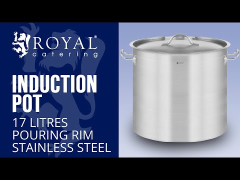 video - Induction Pot 17 L