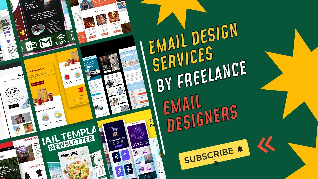Email Design Services by Freelance Email Designers ✉️ Transform Your Emails with Fiverr!