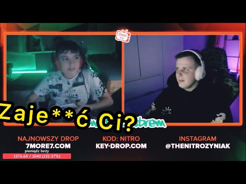 13 latek na omegle ostro wyzywa Nitro