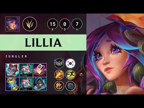 Lillia Jungle vs Taliyah - KR Challenger Patch 25.09