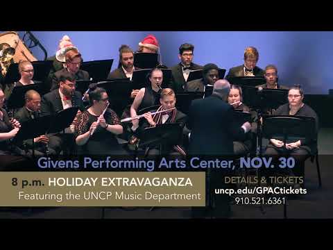 Holiday Extravaganza and Tuba Christmas at UNC Pembroke, November 30, 2018