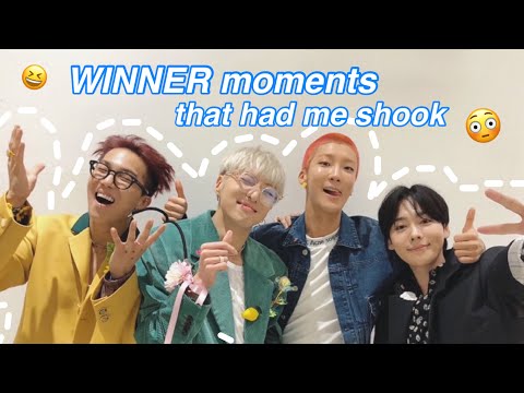 WINNER moments that had me shook