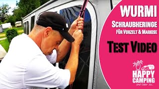 Wurmi Starterset und Sturmband Test | Happy Camping