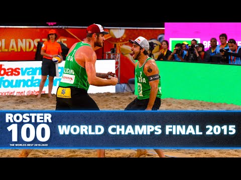 Nummerdor/Varenhorst vs. Alison/Bruno - FULL FINAL | Beach Volleyball World Champs 2015
