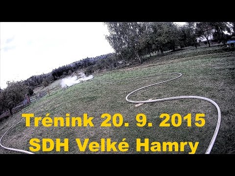 Trénink Jirkov 20. 9. 2015 - SDH Velké Hamry