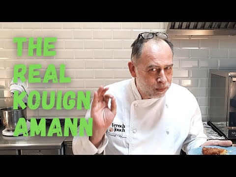 kouign amann , the real traditional recipe