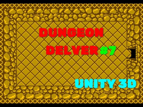 Unity 3D Dungeon Delver tutorial  "Opening of doors" / Створення простої захоплючої гри #7