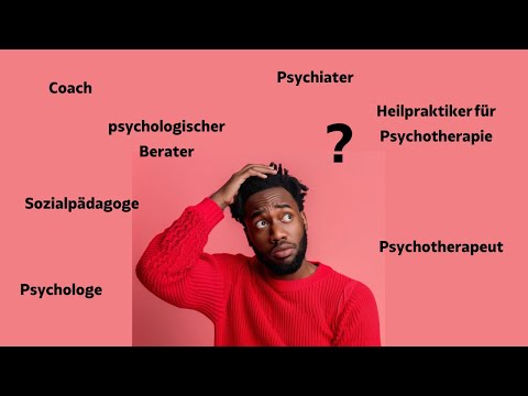 Unterschied Psychiater, Psychologe, Psychotherapeut, Heilpraktiker für Psychotherapie, Coach...