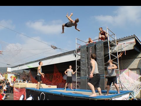 Wallscrapers Trampoline Winzerfest Döttingen 2014