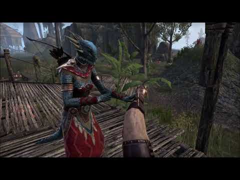 ESO Murkmire: Female Argonian bard song 3 (Jel language)