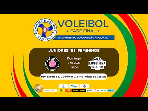 PV 2014/ AVC Efanor x Lusófona VC - Fase Final Juniores 'B1' Femininos