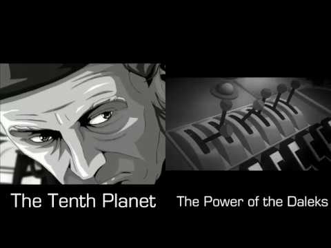 Doctor who Tenth Planet and Power of the Daleks Regen Scene Comparison