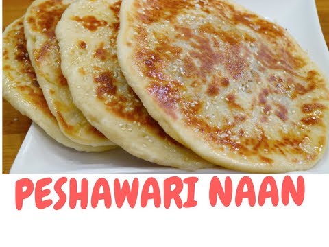 Peshawari Naan | Indian Sweet Flat Bread on stovetop | Naan stuffed with dry fruits -CurryfortheSoul