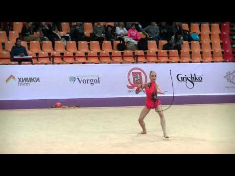 Jovenin Axelle (FRA) rope Int Comp Junior Grand Prix Moscow 2015
