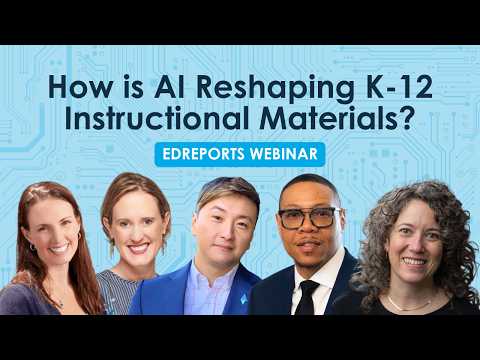 How is AI Reshaping K 12 Instructional Materials? EdReports ...